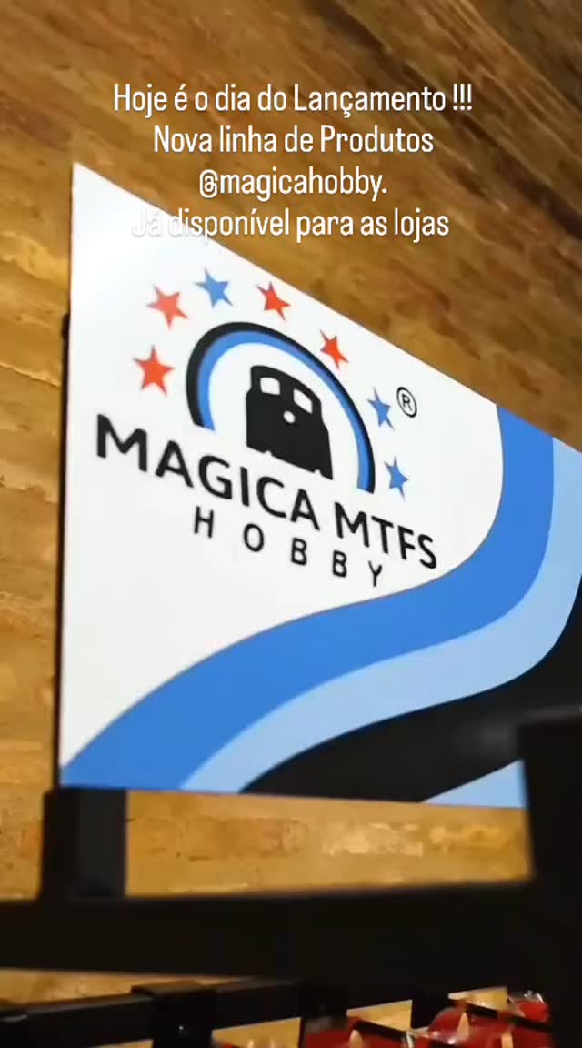 Paisagem em miniatura com relevo e vegetação da Magica MTF